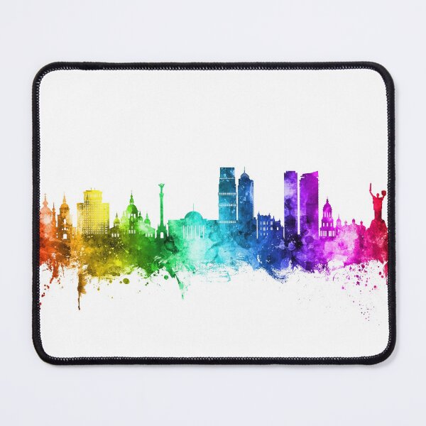 Item preview, Kyiv Ukraine Skyline designed and sold by ArtPrints.
