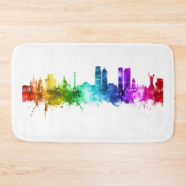 Item preview, Kyiv Ukraine Skyline designed and sold by ArtPrints.