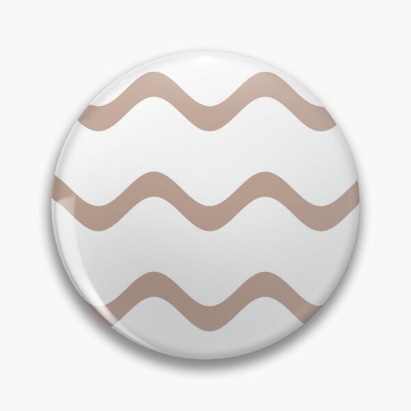 Item preview, Pink Clay White Ripple Horizontal Stripe Pattern Pairs 2022 Popular Color Venetian Portico AF-185 - Colour Trends - Shades - Hues designed and sold by ColorOfTheYears.