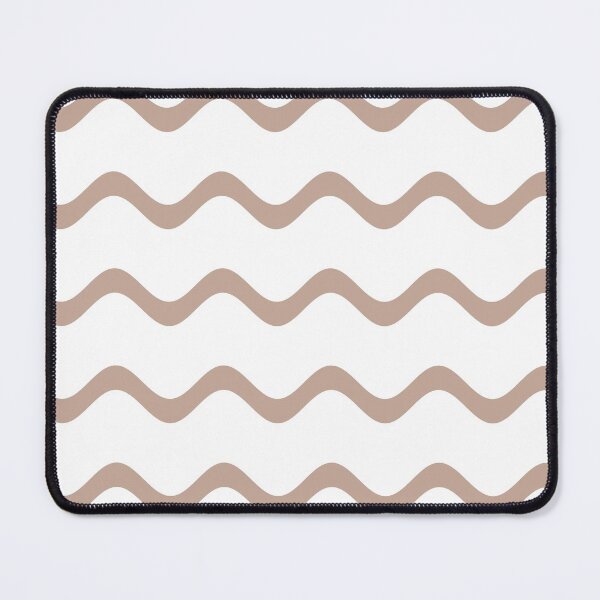 Item preview, Pink Clay White Ripple Horizontal Stripe Pattern Pairs 2022 Popular Color Venetian Portico AF-185 - Colour Trends - Shades - Hues designed and sold by ColorOfTheYears.