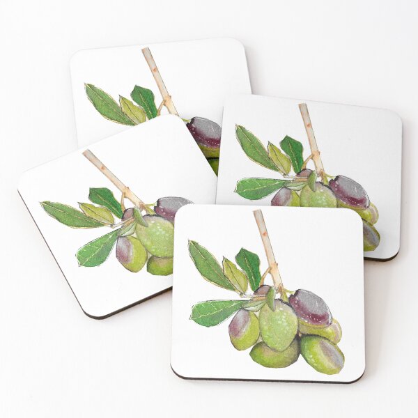 Item preview, Olives hanging from a branch designed and sold by ArtByJAshley.