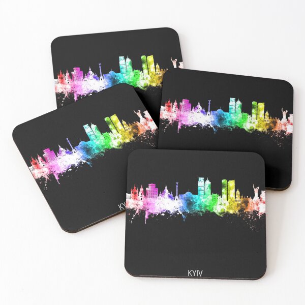 Item preview, Kyiv Ukraine Skyline designed and sold by ArtPrints.