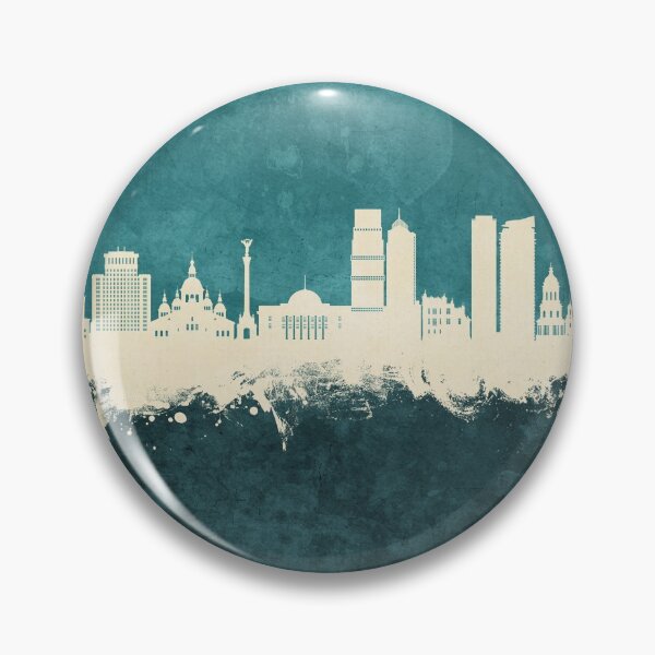 Item preview, Kyiv Ukraine Skyline designed and sold by ArtPrints.