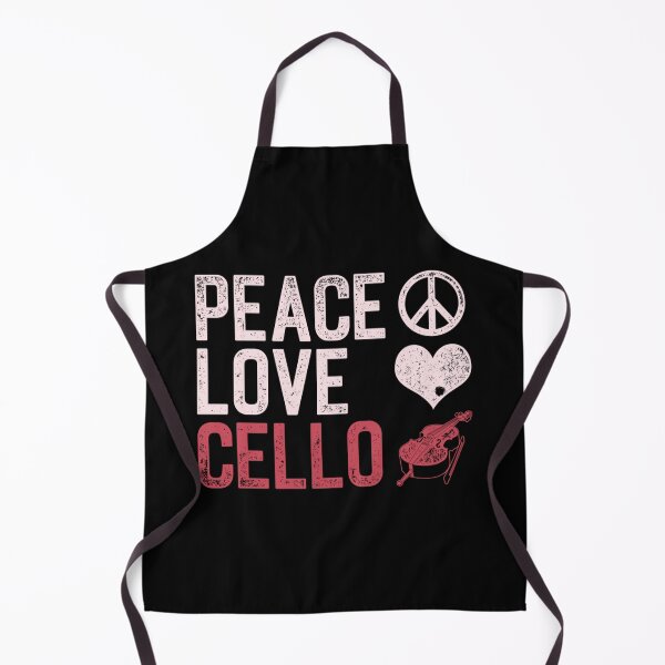 Item preview, Cellist Classical Musician Hippie Peace Sign Cello Pullover designed and sold by MuftyFarmer82.