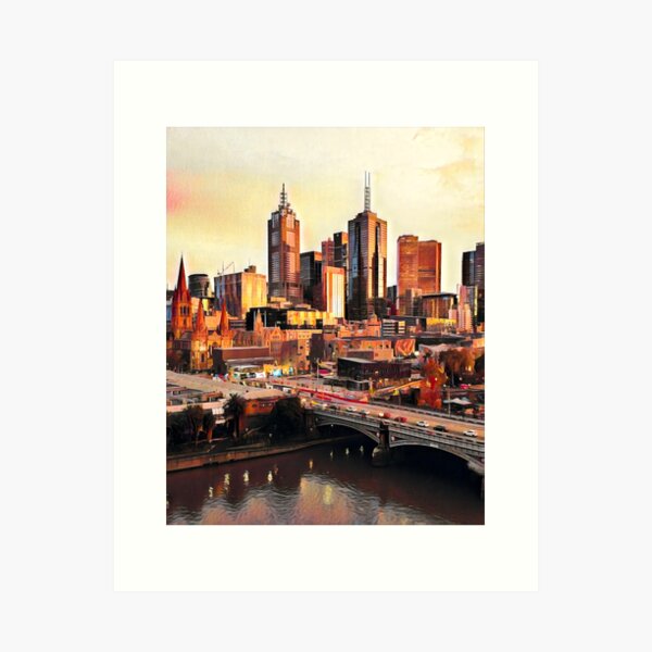 Item preview, Melbourne designed and sold by Sofia-Draws.