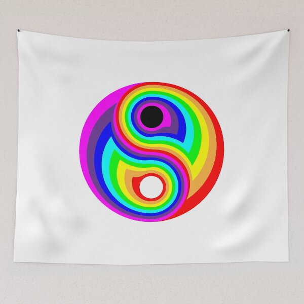 Item preview, psychadelic yin yang designed and sold by Bizarro23.