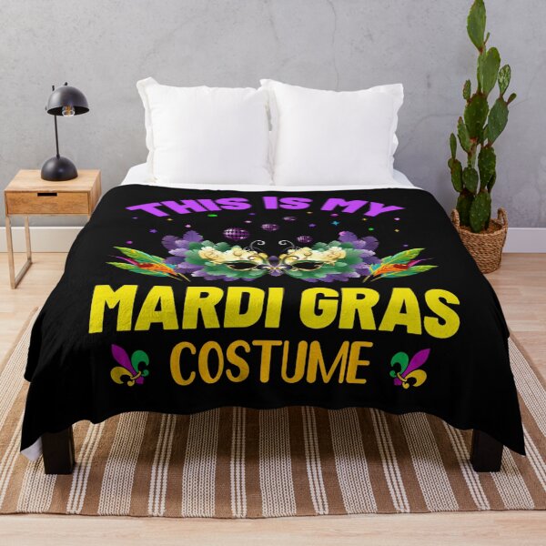 Item preview, This Is My Mardi Gras Costume Party Mask designed and sold by GINIART.