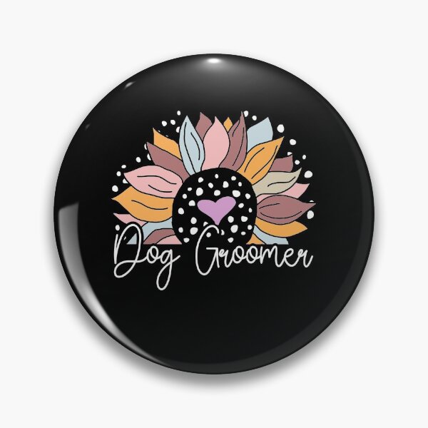 Item preview, Cute Sunflower Dog Groomer designed and sold by Ripper19.