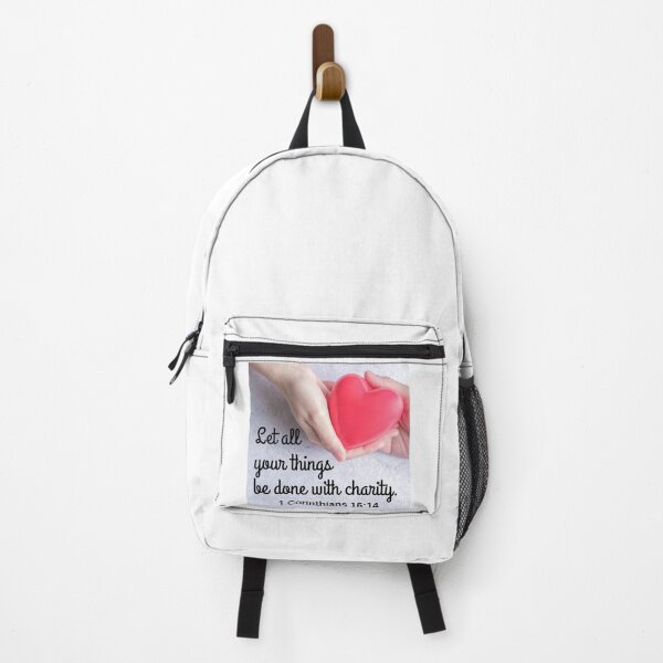 Item preview, Let all your things be done with charity. 1 Corinthians 16:14 KJV designed and sold by Caregiverology.