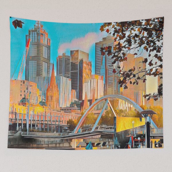 Item preview, Melbourne Streets designed and sold by Sofia-Draws.