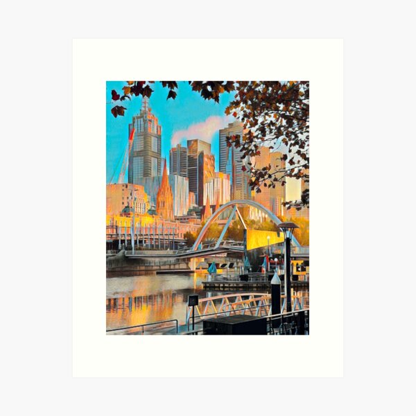 Item preview, Melbourne Streets designed and sold by Sofia-Draws.