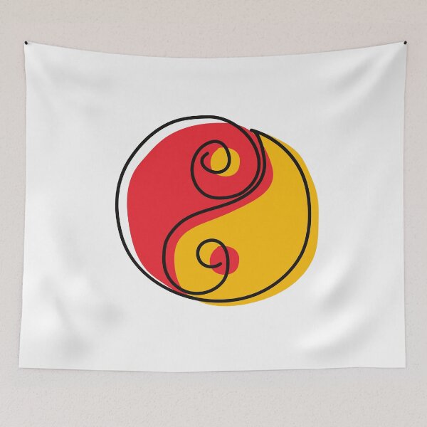 Item preview, modern art yin yang designed and sold by Bizarro23.