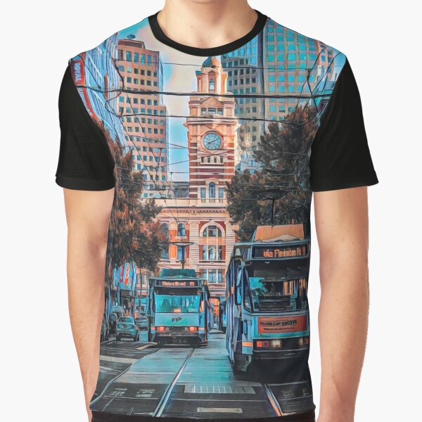 Artikel-Vorschau von Straßen von Melbourne, designt und verkauft von Sofia-Draws.