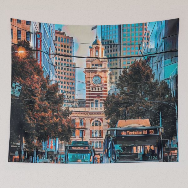 Item preview, Melbourne Streets designed and sold by Sofia-Draws.