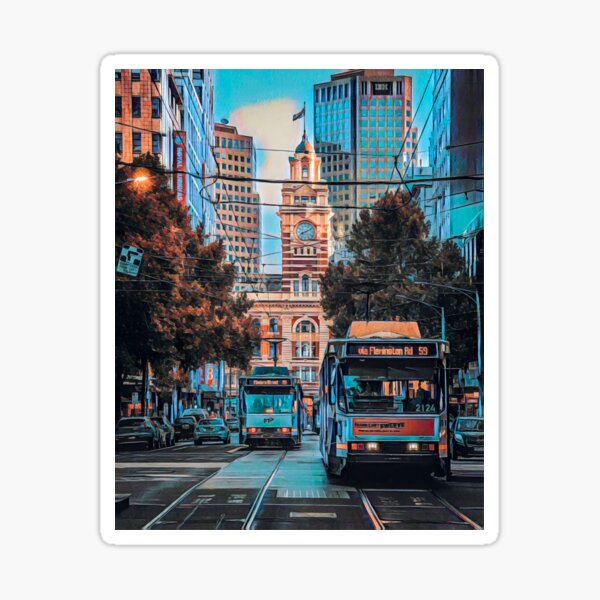 Item preview, Melbourne Streets designed and sold by Sofia-Draws.