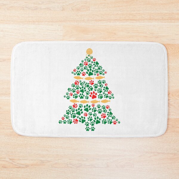 Item preview, Christmas Cat Paws designed and sold by raccoonbox.