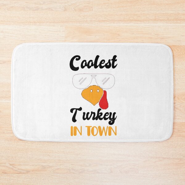 Item preview, Coolest Turkey In Town, Silly Turkey Face - Funny Thanksgiving Fall Joke Humor designed and sold by AMINE  ★★★★★.