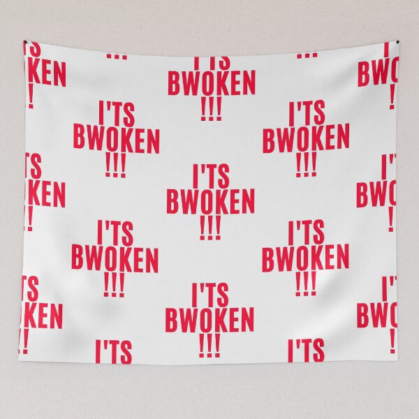 Item preview, It's BWOKEN !!! (Red) designed and sold by F1TwoTee.