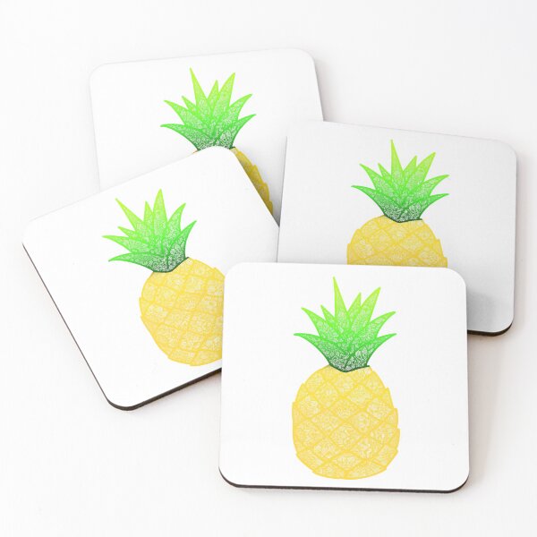 Item preview, Pineapple art | zentangle art | tropical art | beach art designed and sold by lucysbohodesign.