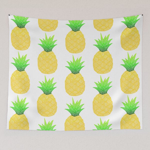Item preview, Pineapple art | zentangle art | tropical art | beach art designed and sold by lucysbohodesign.