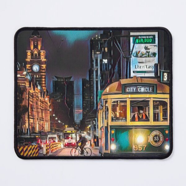 Item preview, Melbourne by Night designed and sold by Sofia-Draws.