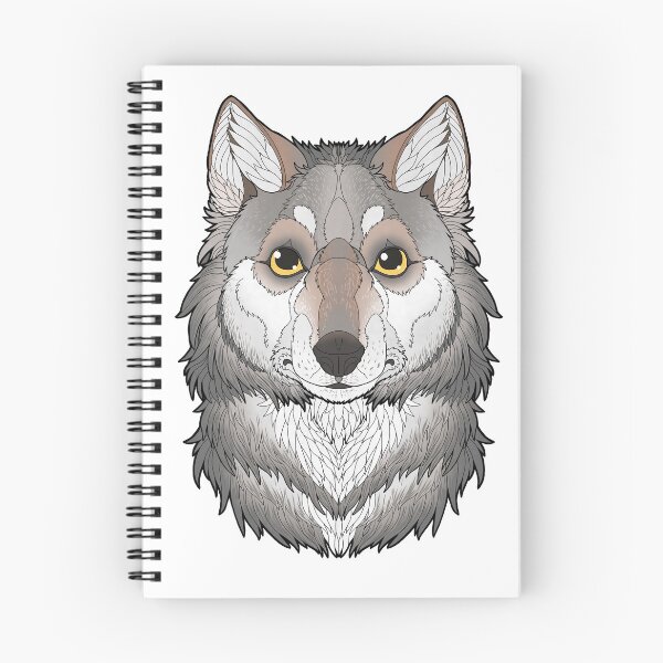 Item preview, Grey Wolf Head designed and sold by Ashley Veldhuis.