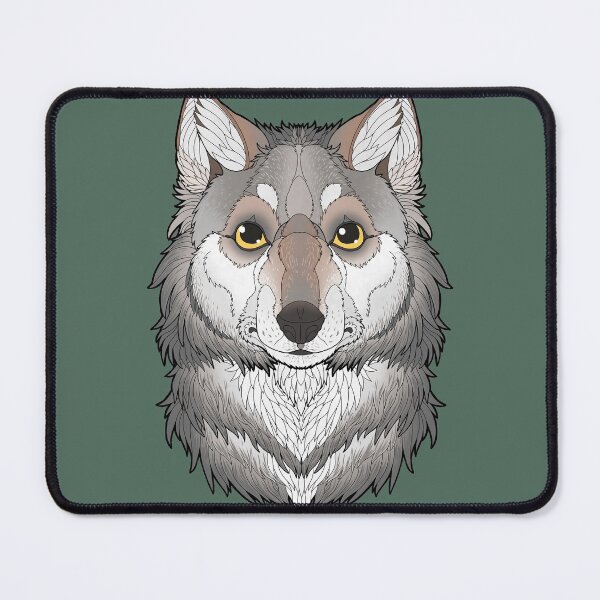 Item preview, Grey Wolf Head designed and sold by Ashley Veldhuis.