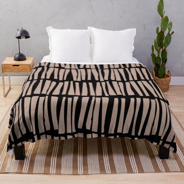 Item preview, Pink Clay and Black Dash Stripe Line Pattern Pairs 2022 Popular Color Venetian Portico AF-185 - Colour Trends - Shades - Hues designed and sold by ColorOfTheYears.