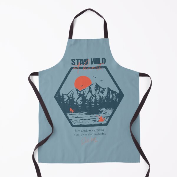 Item preview, Stay Wild at Heart and Quote John Muir designed and sold by Studio Pico.