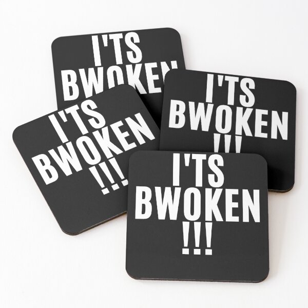 Item preview, It's BWOKEN !!! designed and sold by F1TwoTee.