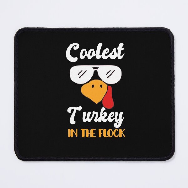Item preview, Coolest Turkey In The Flock , Silly Turkey Face - Funny Thanksgiving Fall Joke Humor designed and sold by AMINE  ★★★★★.
