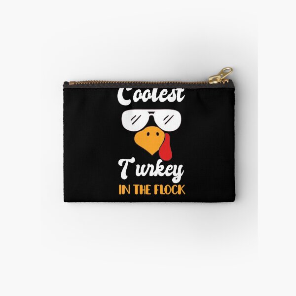 Item preview, Coolest Turkey In The Flock , Silly Turkey Face - Funny Thanksgiving Fall Joke Humor designed and sold by AMINE  ★★★★★.