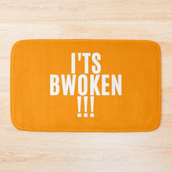 Item preview, It's BWOKEN !!! (Orange) designed and sold by F1TwoTee.