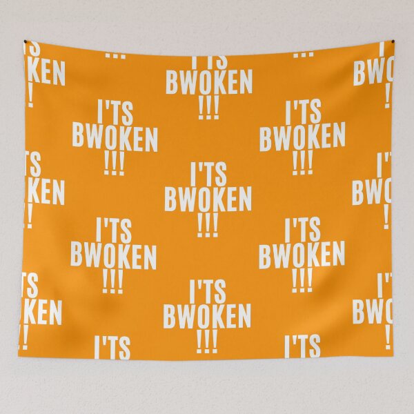 Item preview, It's BWOKEN !!! (Orange) designed and sold by F1TwoTee.