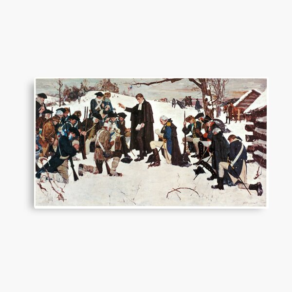 Item preview, Prayer at Valley Forge designed and sold by AngryEagle1776.