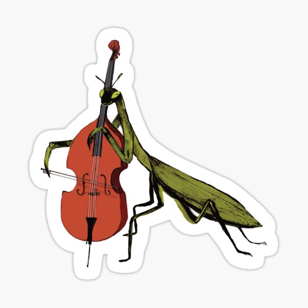 Talented Mantis Glossy Sticker