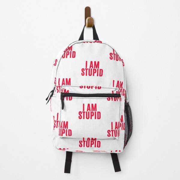 Item preview, I Am Stupid (Red) designed and sold by F1TwoTee.