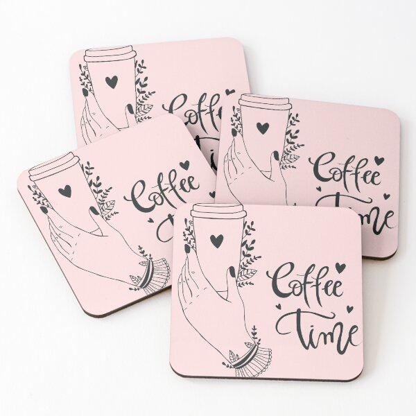 Item preview, Coffee Time Hand Holding Coffee  designed and sold by Pinkmagenta.