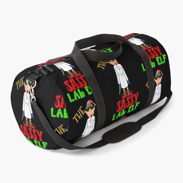 Item preview, THE SASSY LAB ELF FUNNY CHRISTMAS MEDICAL LAB SCIENTIST TECH SCIENTIST MICROBIOLOGY designed and sold by Hippiesole.