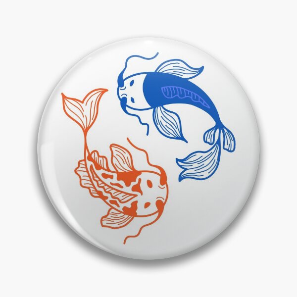 Item preview, yin yang koi fish designed and sold by Bizarro23.