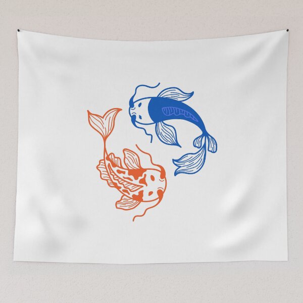 Item preview, yin yang koi fish designed and sold by Bizarro23.