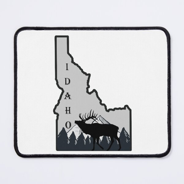 Item preview, Intriguing Illustrated Idaho Elk Silhouette Design designed and sold by jglawson676.