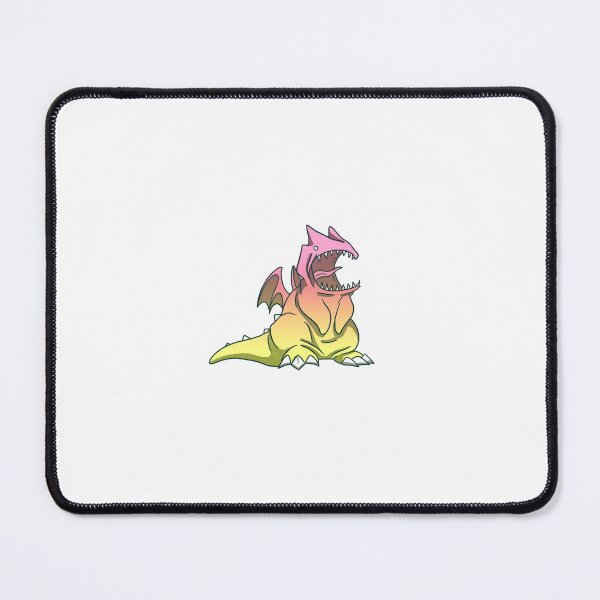 Item preview, Cute angry dragon (Pink and Yellow) designed and sold by Yuni-Creative.