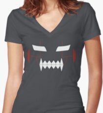 Full Metal Alchemist Greed Women's Fitted V-Neck T-Shirt