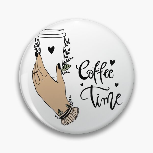 Item preview, Coffee Time Hand Holding Coffee  designed and sold by Pinkmagenta.