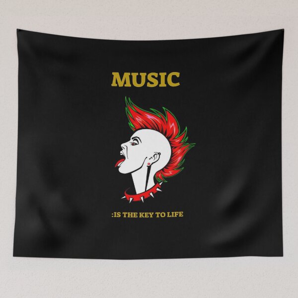 Item preview, Music is the key to life  designed and sold by Kgomotso Makgoka.