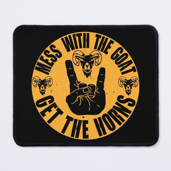 Item preview, Mess With The Goat Get The Horns designed and sold by GraphifyArt.