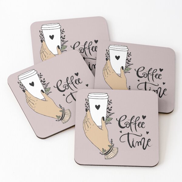 Item preview, Coffee Time Hand Holding Coffee  designed and sold by Pinkmagenta.