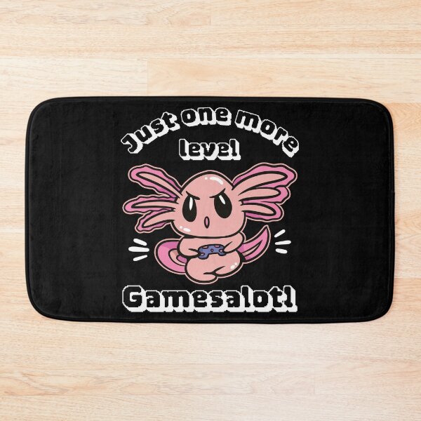 Item preview, Axolotl Video Games / One More Level Amphibians Kawaii Fish design designed and sold by CreatedByHeidi.