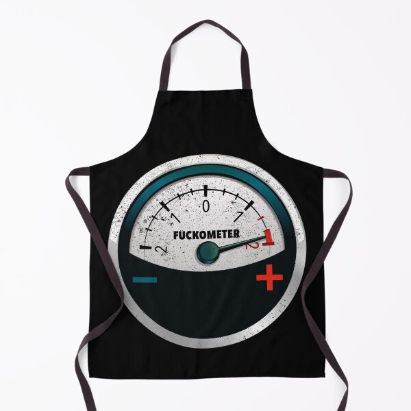 Item preview, Fuckometer Retro Vintage Distressed Patch Gauge Speedometer designed and sold by GraphifyArt.